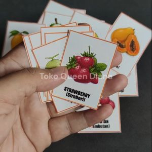 Stiker Buah-Buahan Bahasa Inggris: Edukatif & Menghibur