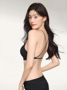 Secret World | Slimming Cross Back Skinny Strap Women Gathered Camisole