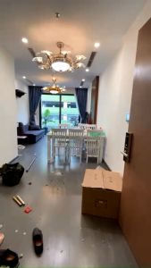 (Động cơ lõi đồng) Quạt trần đèn cao cấp cánh cụp xòe phong cách Bắc Âucó điều khiển từ xa tiết kiệm điện