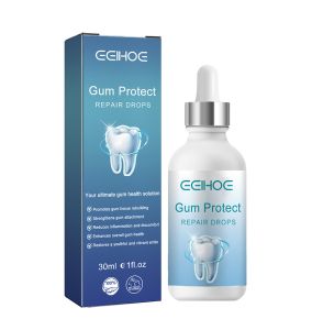 EELHOE Quickly Gum Repair Serum Drops Relieve Receding Gum Periodontal Blistering Care Teeth Whiten Remove Toothache Gum Protect Repair Drops Relieve Gum Swelling Tooth Pain Yellow Oral Care Remove Whiten Teeth Cleaning