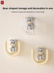 Wall Mounted Draining Shoe Rack Waterproof Strong Adhesion