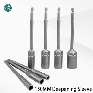 1Pcs 150mm Hexagon Nut Driver Drill Bit Adapter Socket Wrench Extension Sleeve For Pneumatic Electric Screwdriver