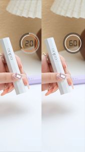 3W Mini Handheld Nail Light Nail UV Gel Lamp Press On Portable Nail Extension Dryer 美甲一字灯 美甲照灯美甲燈
