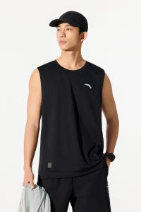 ANTA Men Training Vest Breathable Sleeveless Workout Shirt Lightweight Sports Top 952527123 Legit Official Store