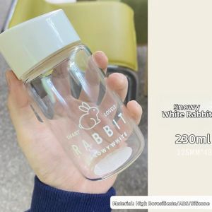Cartoon Design Borosilicate Glass Tumbler