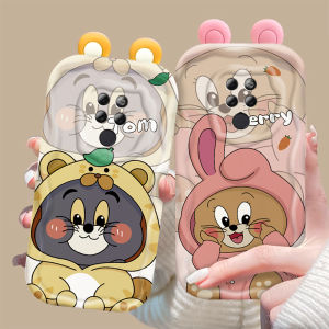 เคสโทรศัพท์ซิลิโคนแบบครอบเต็มสำหรับ Huawei Mate 50 pro ลายการ์ตูนสุดเก๋ ป้องกันการตกหล่น ดีไซน์สร้างสรรค์ ทนทาน