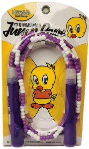 Adjustable Hard And Soft Bamboo Node Beads Rope Wear-resistant Fitness Childrens School Students Mid-term Examination Jump Rope