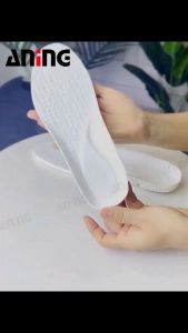 เบาะลมพื้นรองเท้า PU ยืดหยุ่นดูดซับแรงกระแทก 1 คู่ เพื่อผู้ชายและผู้หญิง