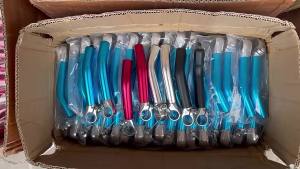 1 Cặp Tay Lái Xe Đạp Hợp Kim Nhôm Phụ Kiện Hình Còi Nhỏ Nhiều Màu Sắc Dành Cho Xe Đạp Địa Hình Xe Đạp Leo Núi & Xe Đạp Đường Phố