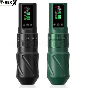 Máy Xăm Không Dây T-Rex Có Thể Điều Chỉnh Chiều Dài Hành Trình 2.0-4.2mm Bút Xoay Dùng Mực Kèm Pin 1600mAh