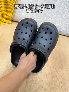 🩴XM HOME🩴รองเท้าแตะ รองเท้าหัวโต น้ำหนักเบา EVA กันลื่น นุ่ม พื้นหนา สำหรับผู้ชายและผู้หญิง