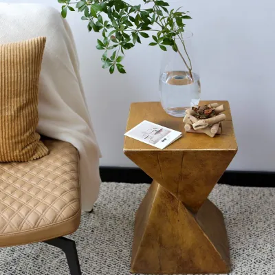 Nordic Minimalist Aesthetic Weathered Coffee Table