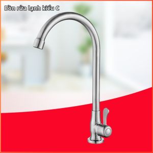 Chậu Rửa Bát Inox 304 Đơn 7-Inch Vòi Nước