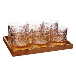 ZHUXI | Creative Ins Nordic Crystal Glass Whiskey Set