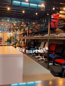 FINSSO Automatic Rice Dispenser with Cup / Rice Storage Bucket / Bekas Peti Nasi / Pet Food Dispenser