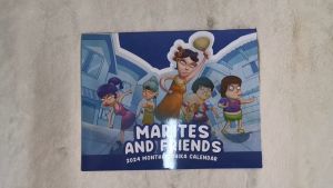 Marites And Friends 2024 Monthly Chika Calendar by ArteMo Concepts