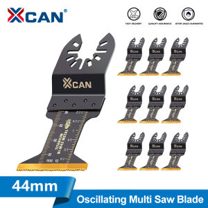 XCAN 44mm Titanium Oscillating Saw Blades Metal Cutting Multitool Blades Sharp Multi Cutter Blade For Metal Wood Plastic