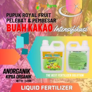 Pupuk Anti Perontok Buah / Pupuk Khusus Tanaman Kakao / Pupuk Cair Pelebat Buah Kakao
