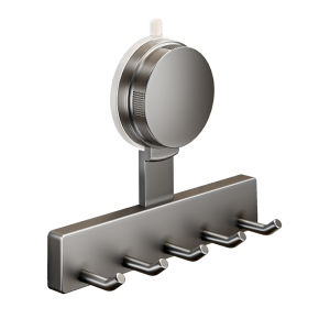 MOSHANG | Wall Mounted Suction Hooks Storage Organizer