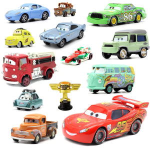 Disney Pixar Cars Toy HOT Children Car The King Chick Hicks Lightning McQueen Jackson Storm 1:55 Diecast Toy Car For Children