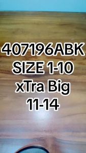 PALLAS JAZZ STAR 407196ABK/Kasut Hitam Sekolah/LO CUT SHOE LACE School Black Shoe