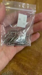 30pcs Fishing Interlock Nice Snap Fast Clips Stainless Steel Fishing Barrel Swivel Lure Hook Connector Accessories Pesca