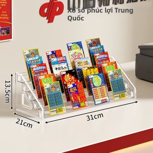 QINQI | Kệ Hiển Thị Xổ Số Đa Cấp Lưu Trữ Thẻ Nhỏ