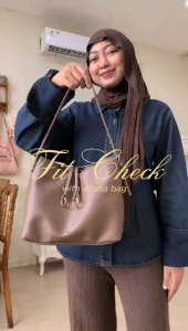 Tas Wanita Totebag Azalia: Tas Kantor & Tas Jinjing Shoulder Bag