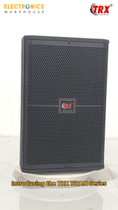 TRX TITAN-12P – 1200W 12" Professional Passive Speaker - High-Power Sound System - 1pc