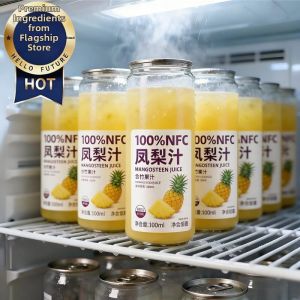 Freshly Squeezed Pineapple Juice 0 Fat Additive Free Drink