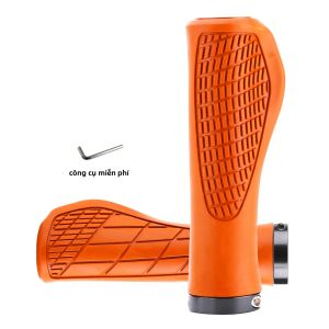 Tay Nắm Xe Đạp Chống Sốc Chống Trơn Trượt Hỗ Trợ Lòng Bàn Tay Khóa Chặt Dành Cho Xe Đạp Leo Núi MTB Xe Đạp Gấp Xe Đạp Địa Hình Chất Liệu Cao Su Phù Hợp Với Nhiều Loại Xe Đạp