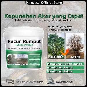 Racun rumput paling ampuh Beli 3 gratis 1 tree killer 500G pohon palem mangga pohon herbisida pembunuh obat pembunuh pohon bambu