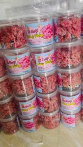 500g Hồng Đào Bao Tử - Đào không hạt Chua Ngọt Sấy Dẻo - Mứt Tết