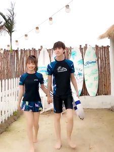 Đồ Bơi Bé Gái Bộ Bơi Bé Trai Habi Fashion HB2405 Chất Liệu Co Giãn Cho Bé Trai Bé Gái Từ 18-66kg