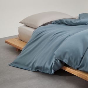 1pc 220*240cm King Duvet Cover Luxury Solid 100%Lyocell FiberSummer Silky Home Wedding Bedding for Double Couple