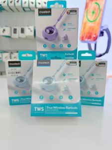 Tai nghe Bluetooth True Wireless Choetech BH-T22 có đèn và kèm dây đeo