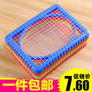 Plastic Seat Cushion Cooling Cushion Breathable Mesh Cushion Garment Factory Wooden Frame Bench Cushion Staff Summer Seat Cushions