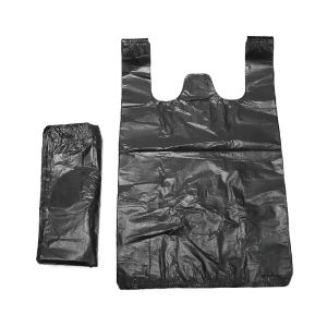100pcs Black Trash Bags Garbage Bags for Office Kitchen Bedroom Waste Bin Portable Thickened Waste Bas Household Cleaning