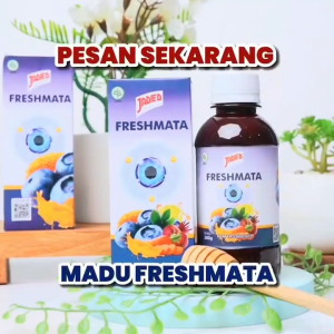 FRESHMATA Madu Kesehatan Mata Obat Mata Minus dan Silinder Herbal Atasi Rabun Mata Buram