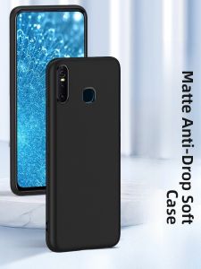 Henyou | Vivo S1 Pro Frosted Silicone Phone Case Ultra-Thin Full-Lens Protection Soft Shell Anti-Fingerprint Sweatproof Business Style