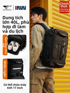SEPTWOLVES | Balo Du Lịch Chống Nước Dung Lượng Lớn Có Khoang Túi Máy Tính Cho Nam