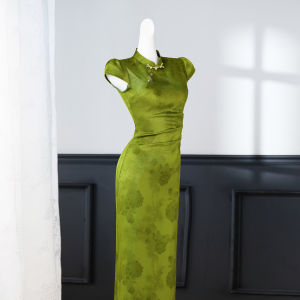 Modified Young Style New Style Chinese Qipao for Summer