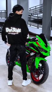 Do The Flow Hoodie Balaclava REFLEKTIF Dark Night LIMITIED Zipper Jaket Hitam