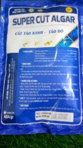 Cắt tảo xanh tảo đỏ trong hồ câu ao nuôi thuỷ sản