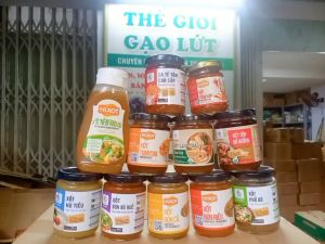 Gia vị hoàn chỉnh xốt bún riêu/cá/bò Huế phở bò nêm rau củlẩu Thái Tomyum sốt tôm khô Trí Kiên Spices