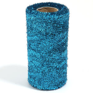 200Yards 1mm Glitter Polyester Tinsel Thread Colorful Braided Cord For DIY Wedding Christmas Party Xmas Tree Gift Wrapping Decor