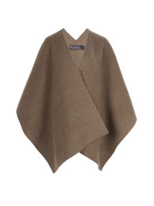 Lightweight Double-faced Nape Scarf Old Money Style Coat