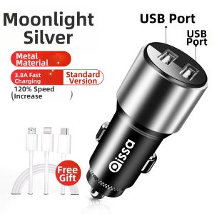 PISSA | Super Fast Charging Car Charger Dual Port