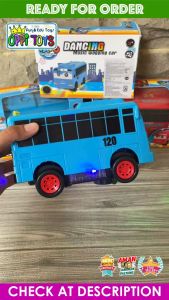 [FREE BATERAI] Mainan Anak Bis Tayoo Dancing Mainan Bis Taayo Joget dan Music - Little Bus Dancing Music Wagging Car