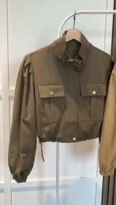 B3845 Chic Elegant Jacket w/ Pull Waist